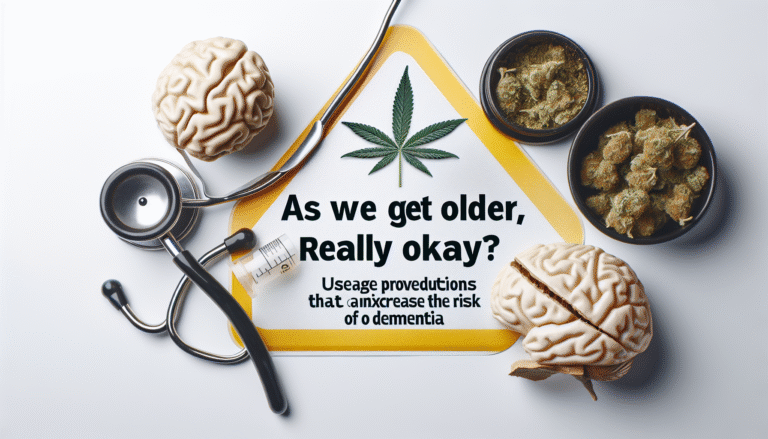 나이 들수록 대마초, 정말 괜찮을까? 치매 위험까지 높이는 사용 주의사항